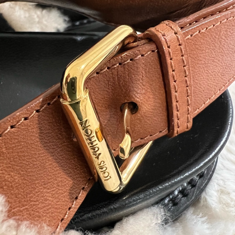 Louis Vuitton PASEO FLAT COMFORT SANDAL EU 38 US Size 8 - Picture 14 of 16
